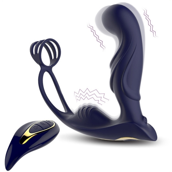 Stimulateur de prostate vibrant Assring 11 x 3cm