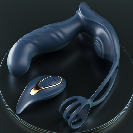 Stimulateur de prostate vibrant Assring 11 x 3cm