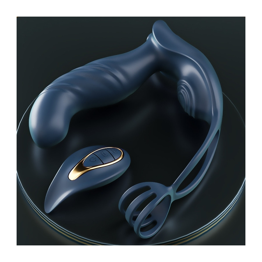 Stimulateur de prostate vibrant Assring 11 x 3cm