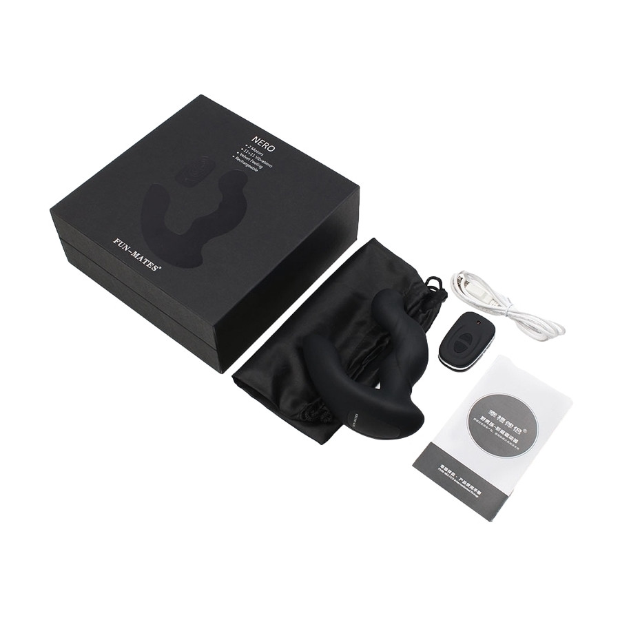 Stimulateur de prostate vibrant Nero 10 x 4cm