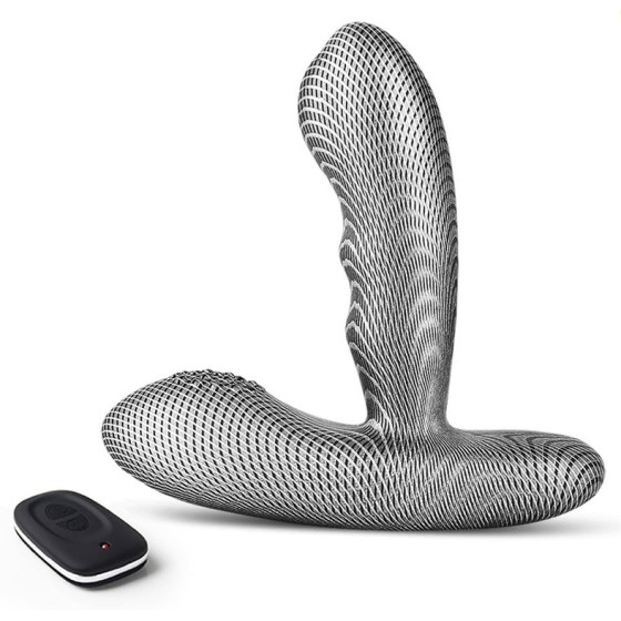 Stimulateur de prostate vibrant Bodi 9 x 3cm Gris