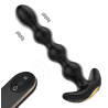 Plug anal avec Boules Austin 16 x 3.2cm