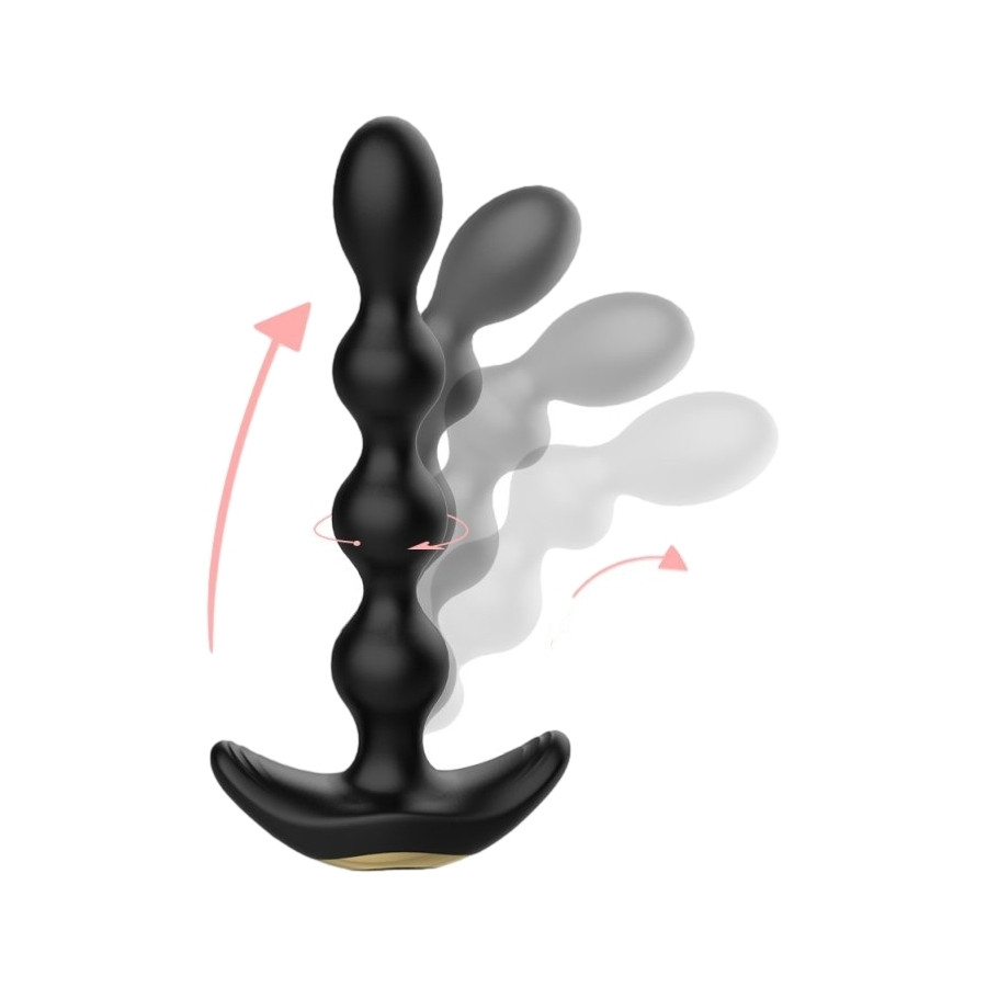 Plug anal avec Boules Austin 16 x 3.2cm