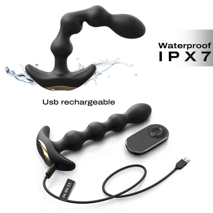 Chapelet anal Flexi Balls Dorcel 16 x 2.8cm