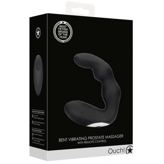 Stimulateur de prostate Bent 10 x 3.5cm