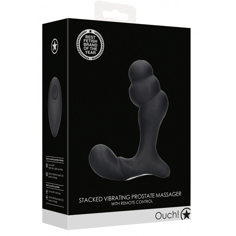 Stimulateur de prostate Stacked 10 x 3.6cm