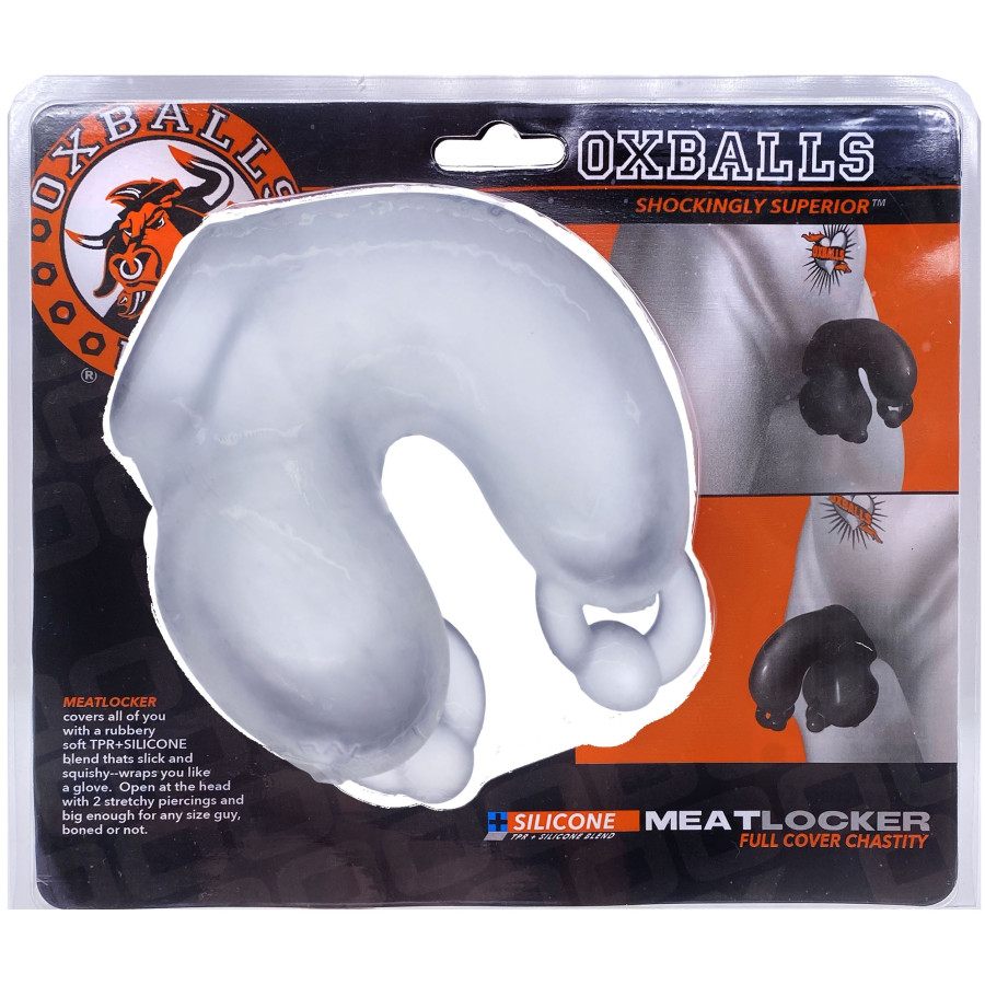 Gaine de pénis Oxballs MeatLocker 10 x 4cm Transparente