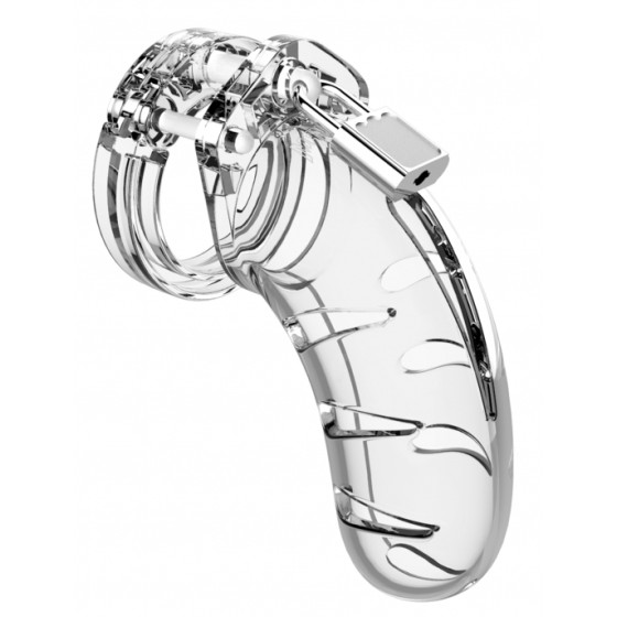 Cage de chasteté ManCage Modèle 03 11.5 x 3.5cm Transparente