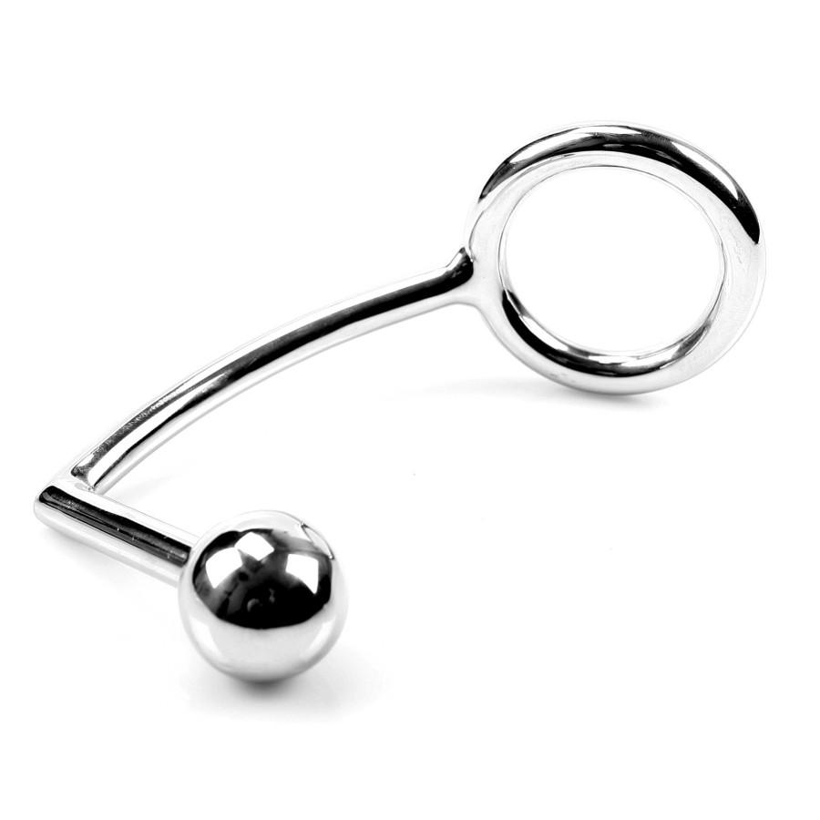 Cockring avec Plug boule 3cm Cockring avec Plug boule 3cm