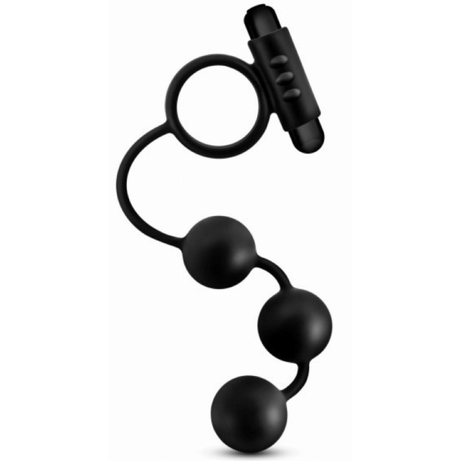 Cockring vibrant et Chapelet Anal Adventures Beads C-Ring 17 x 3.7cm Cockring vibrant et Chapelet Anal Adventures Beads C-Ring 17 x 3.7cm
