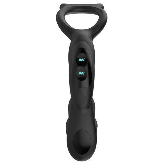 Stimulateur de prostate avec Cockring Simul8 Nexus 10 x 3.3cm