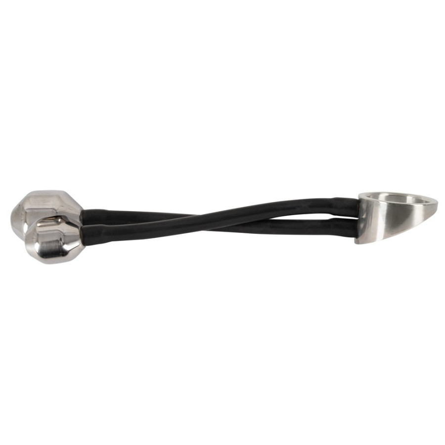 Cockring + Plugs lestés en métal Heavy Ring 840gr