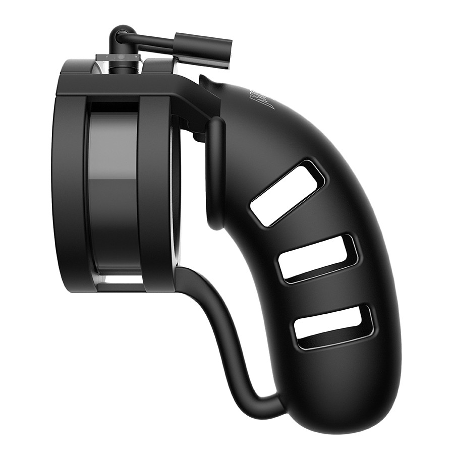 Cage de chasteté en silicone ManCage Modèle 19 - 11.5 x 3.2cm