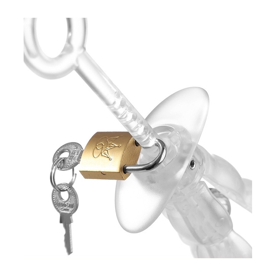 Plug de chasteté anale Expand Lock 13 x 5cm