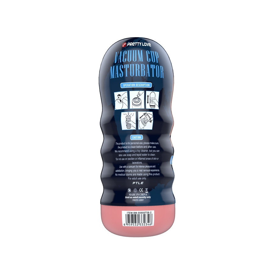 Masturbateur Vacuum Cup Pretty Love Bouche