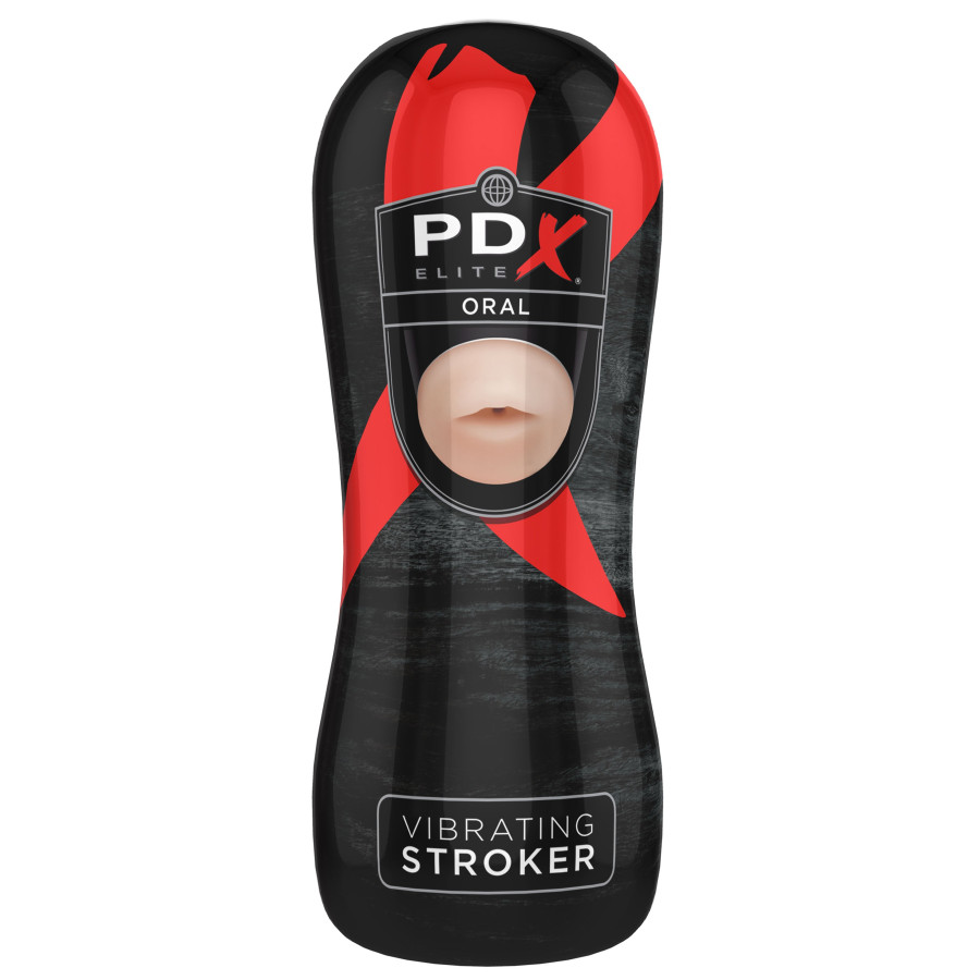 Masturbateur + vibro PdX Elite Bouche