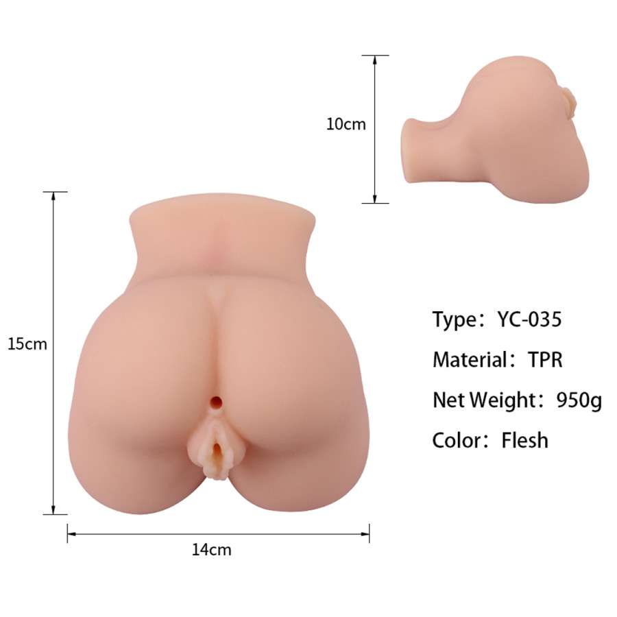 Masturbateur réaliste Mini Hole Vulve-Anus