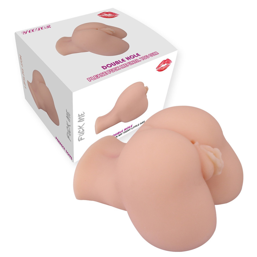 Masturbateur réaliste Mini Hole Vulve-Anus