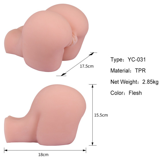 Masturbateur réaliste Cum Holes Vulve-Anus