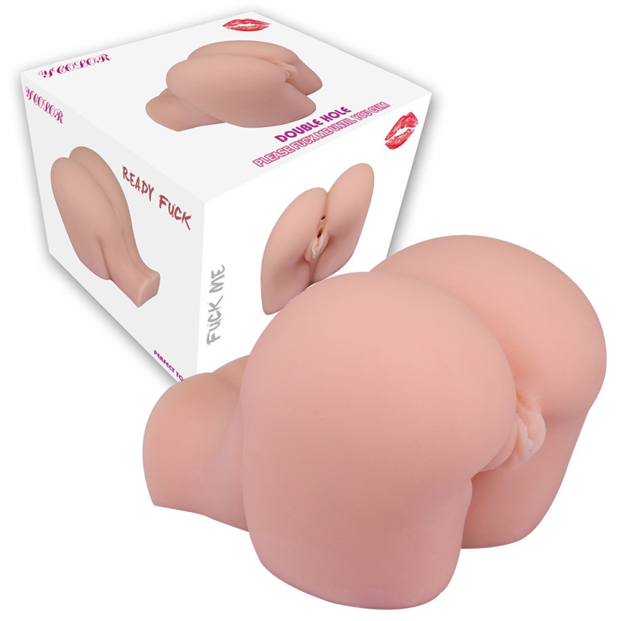 Masturbateur réaliste Cum Holes Vulve-Anus