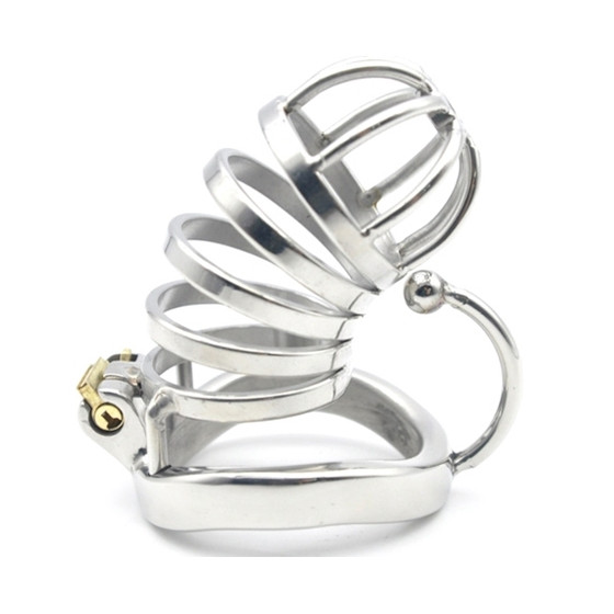 Cage de chasteté en métal Hook Cock 9 x 3.3cm