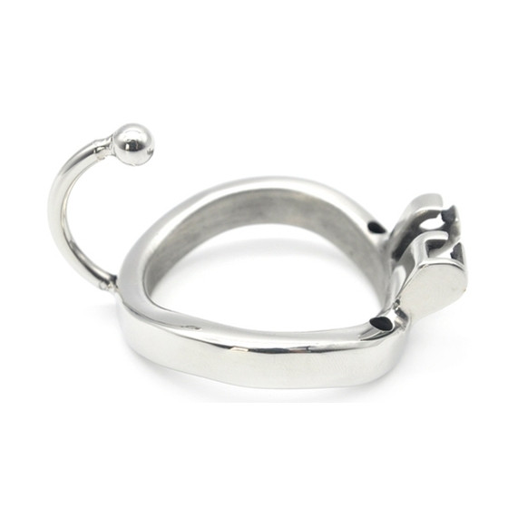 Cage de chasteté en métal Hook Open 7 x 3.3cm