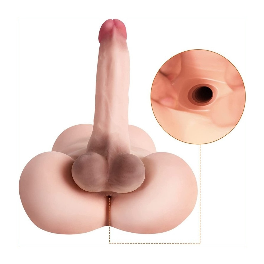 Masturbateur Fessier avec Pénis articulé Joli Dandy Sexe de 18cm