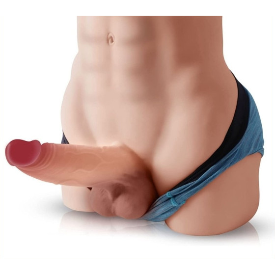 Masturbateur Fessier avec Pénis articulé Dandy Master Sexe de 18cm