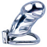 Cage de chasteté en métal Cobra Steel 10 x 3.7cm