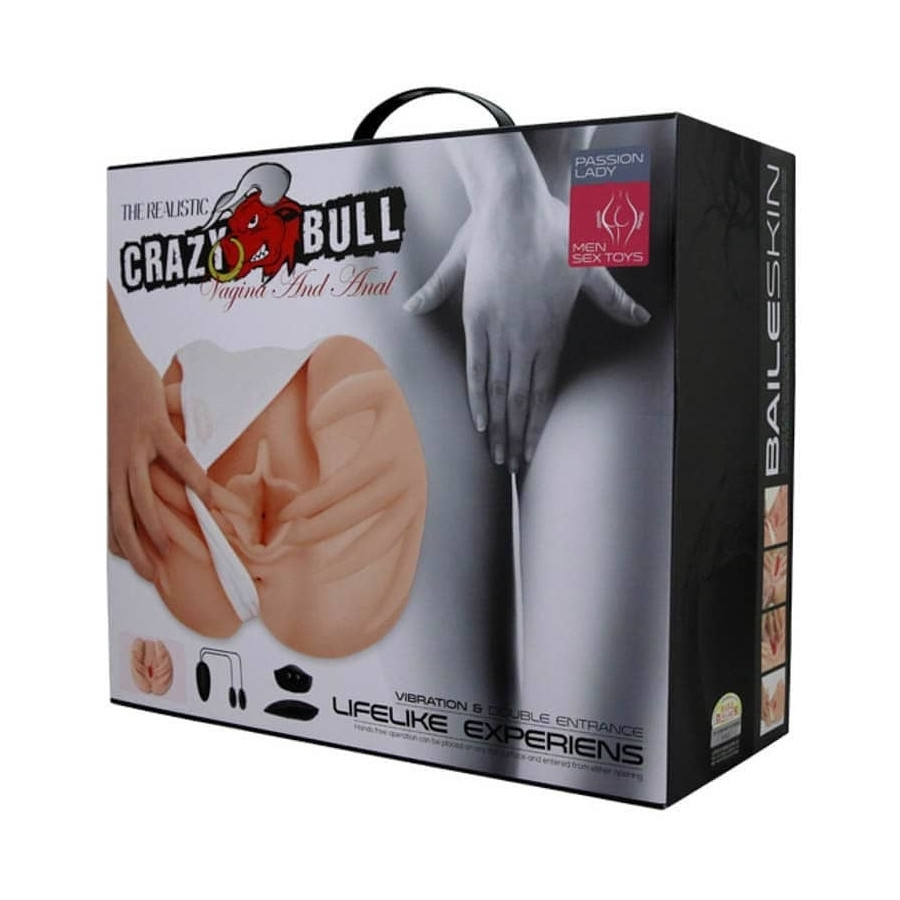 Masturbateur Fessier Vibrant Crazy Bull Missionary