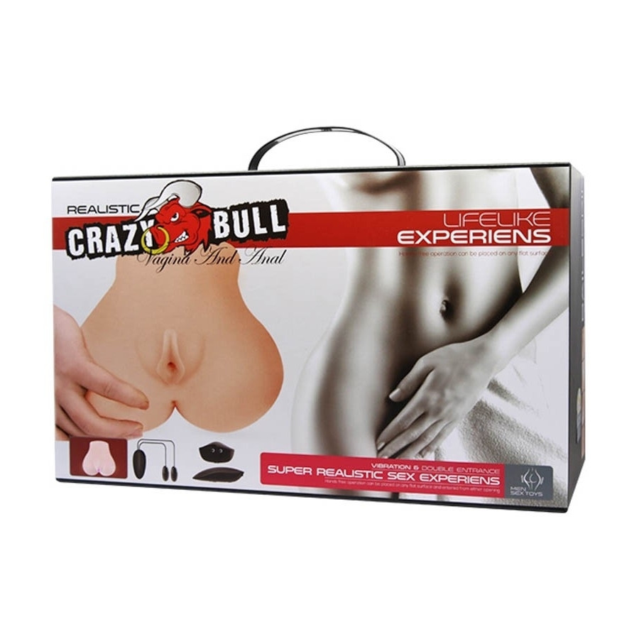 Masturbateur Fessier Vibrant Crazy Bull Duo Vagina