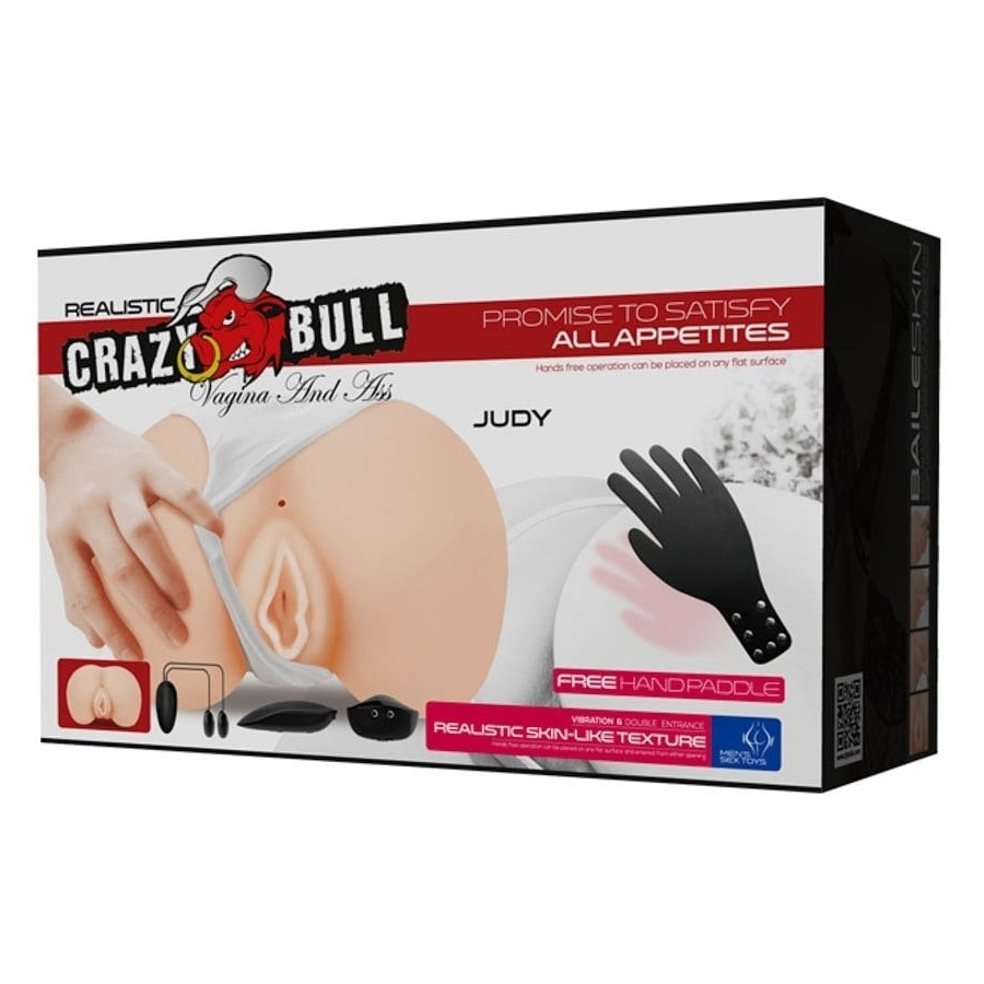 Masturbateur Fessier Vibrant Crazy Bull Judy