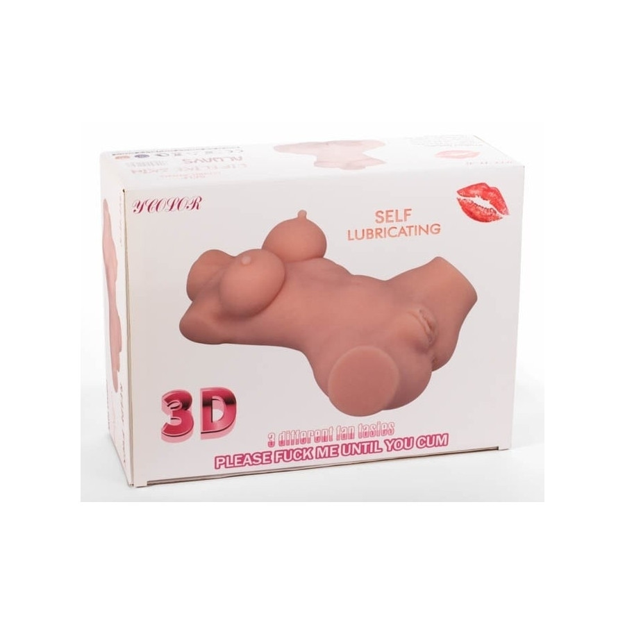 Mastubateur Corps avec Seins Fuck Power Vagin-Anus
