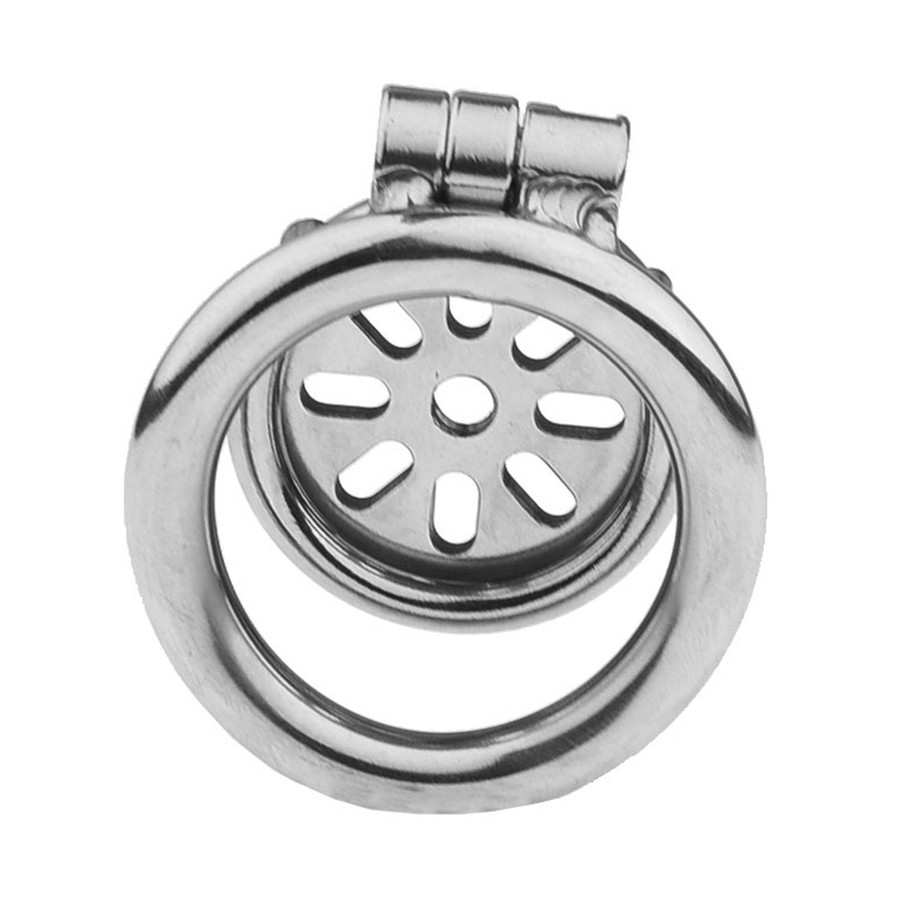 Cage de chasteté en métal Flat 2cm