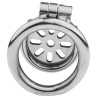Cage de chasteté en métal Flat 2cm