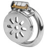 Cage de chasteté en métal Flat 2cm