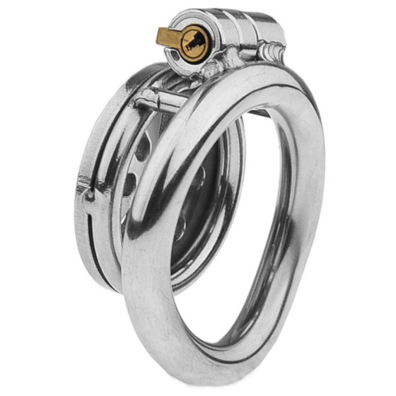 Cage de chasteté en métal Flat 2cm