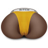 Masturbateur Pussy Streetgirl n°12 Vagin-Anus Marron