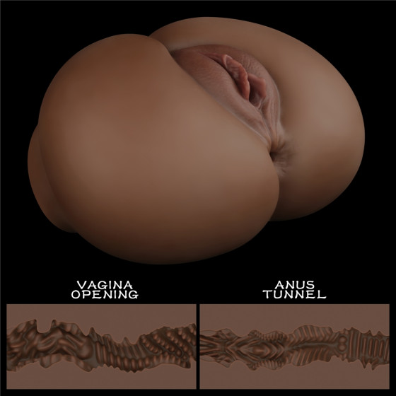 Masturbateur Pussy Streetgirl n°12 Vagin-Anus Marron