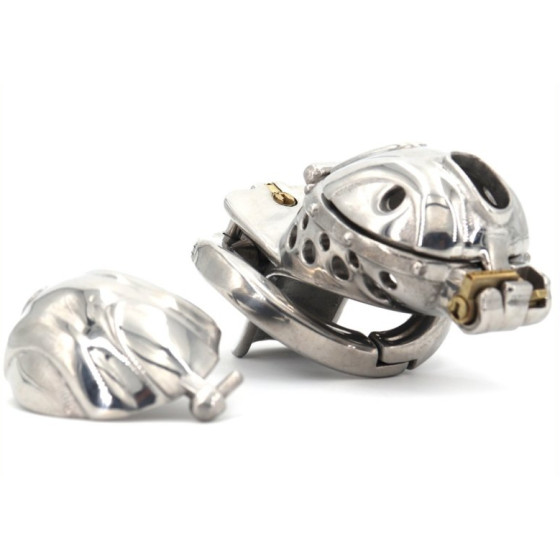 Cage de chasteté Double Endy 8 x 2.8cm