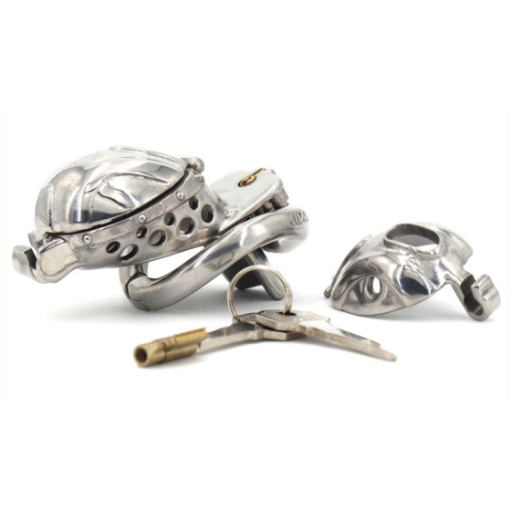 Cage de chasteté Double Endy 8 x 2.8cm