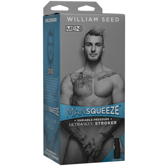 Masturbateur réaliste Man Squeeze William Seed