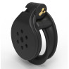 Cage de chasteté Flat Zone 2.5cm Noire