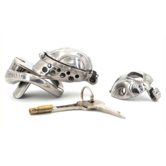 Cage de chasteté Double Endy 8 x 2.8cm