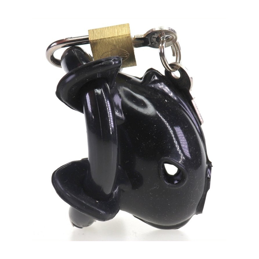 Cage de chasteté Nub Soft 6 x 2cm Noire