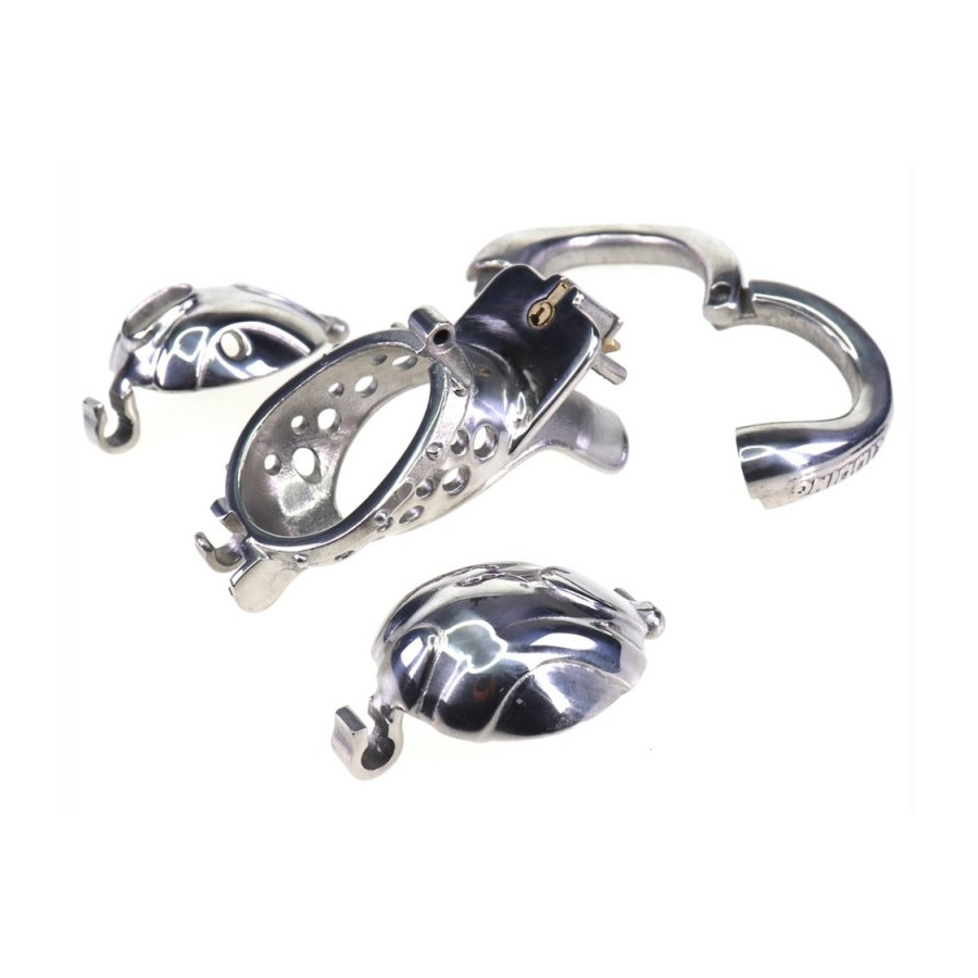 Cage de chasteté Double Endy 8 x 2.8cm