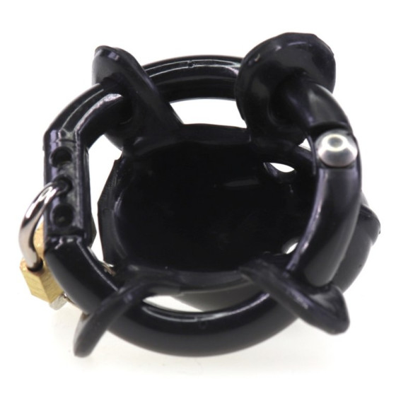Cage de chasteté Nub Soft 6 x 2cm Noire