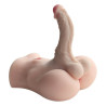 Masturbateur réaliste Anus + Pénis 17cm