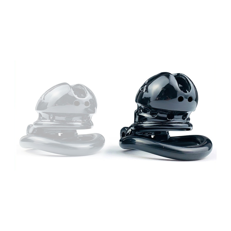 Cage de chasteté Sex Slave M 6.5 x 3.5cm Noire