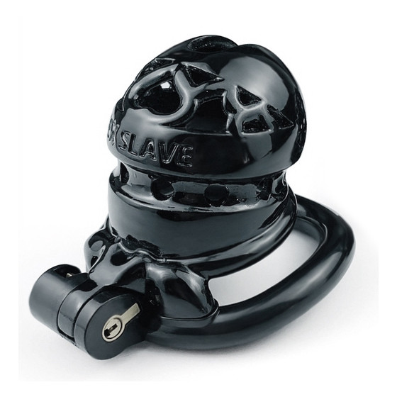 Cage de chasteté Sex Slave M 6.5 x 3.5cm Noire